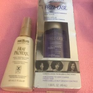 Nexus heat protexx & John Frieda frizz ease